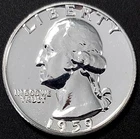 1959 Proof Washington Quarter! Nice condition!