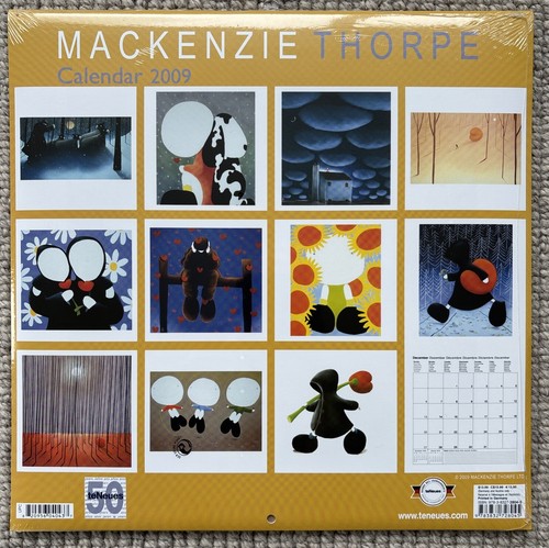Mackenzie Thorpe Calendar 2009 Brand New Original Packaging - Never Opened - Picture 2 of 2