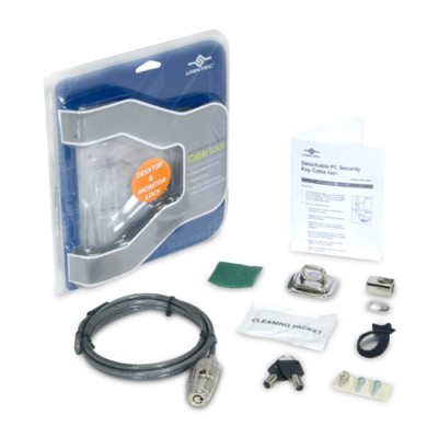 Vantec Detachable PC Security Lock Cable Lock (NBL-S300) ***BRAND NEW***