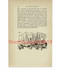 Port Vendres, Catalan France, Book Illustration (Print), 1939