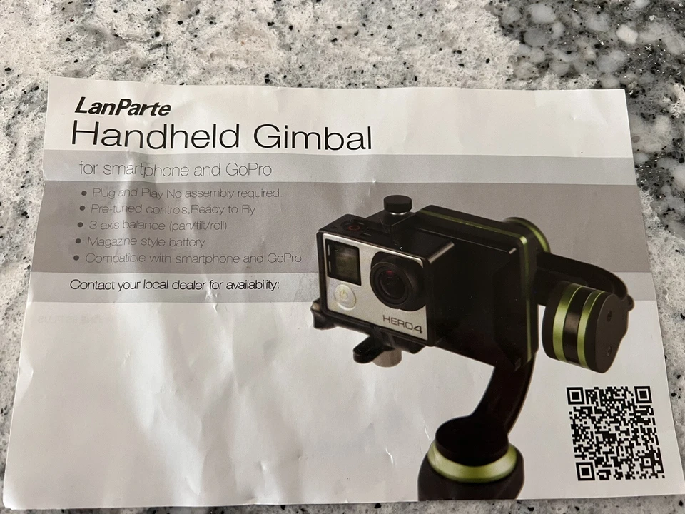 2 Lanparte HHG01 3-Axis Handheld Gimbal Stabilizer for Phone GoPro - Image 2 of 4