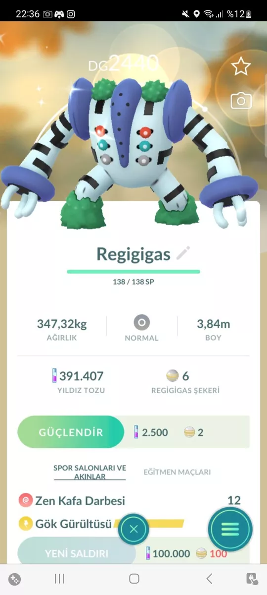 Shiny Regigigas Trading - POGO Trading