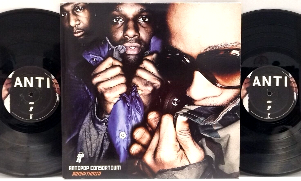 Anti Pop Consortium ‎/ Arrhythmia 2LP Antipop Consortium - Arrhythmia 2LP 2002 UK ORIG Warp Squarepusher