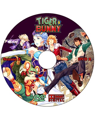 Tiger & Bunny Anime Series Collection Season 1-2 + Special +