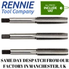 HSS Tap Set Metric Hand/Machine x 3 Pieces - Taper (1st), Plug (2nd), Bottom mm