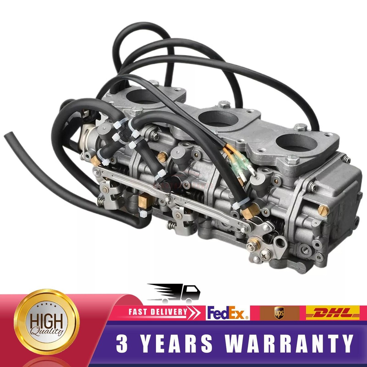 Yamaha 4-Stroke F40 40HP Carburetor Set 67C-14901-13-00 | Aluminum