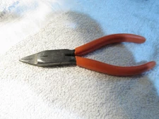 Vintage Rare UTICA TOOLS BELL SYSTEM  6" Long Nose Skinning Pliers FREE SHIPPING