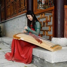 100CM Portable Guzheng 21 Strings Handmade Professional Small Zither Beginners