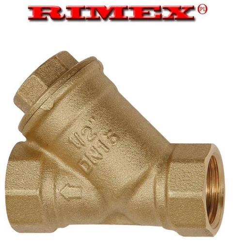3/4 Inch BSP Brass In-Line Y Strainer / Filter