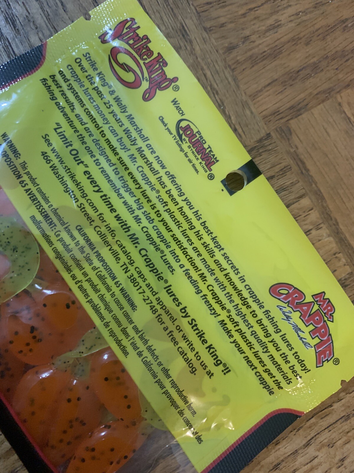 Mr. Crappie Strike King 2” Shadpole Curlytail Cajun Cricket-Brand New-SHIP N 24H - Image 5