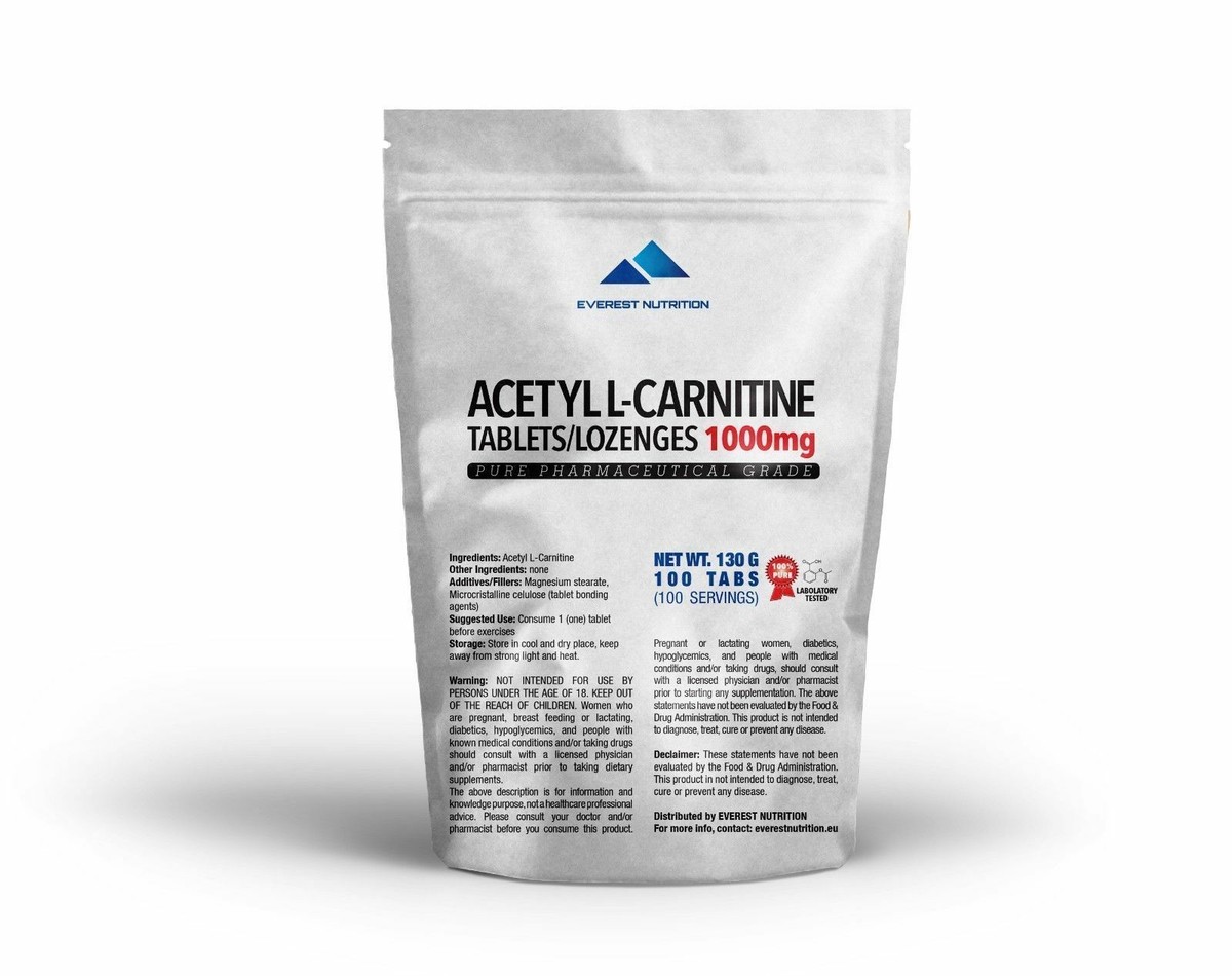 alcar vs l carnitine 100% Pure Acetyl L-Carnitine (ALCAR) Powder (Wholesale Pricing) USP Grade main image 1