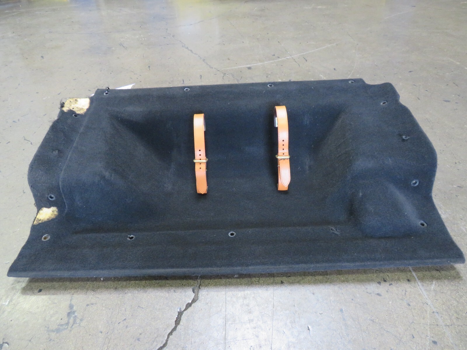 Ferrari 360, Front Trunk Carpet, Back Panel, Dmg, Used, P/N 65060500
