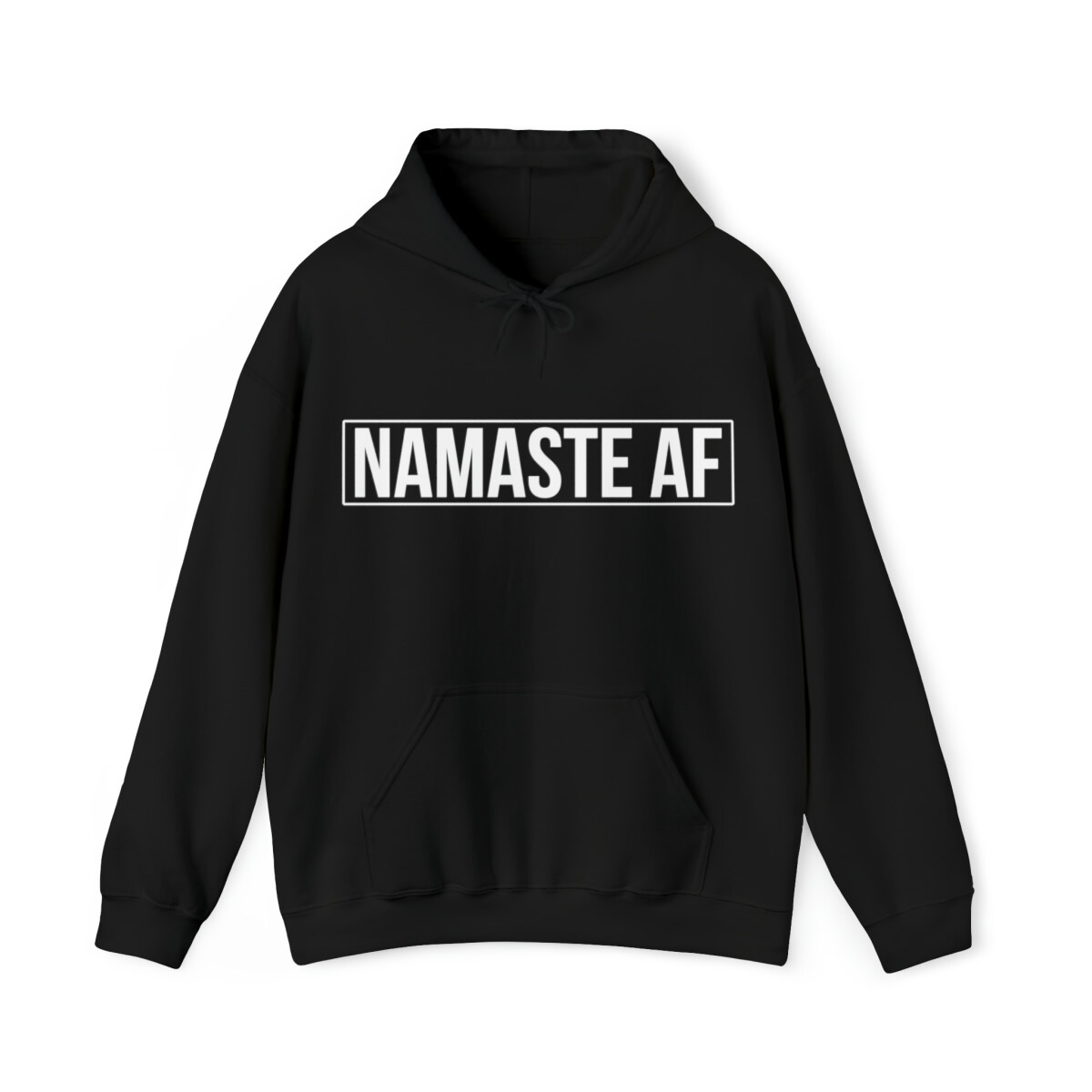 Namaste AF Yoga Graphic Hoodie, Sizes S-5XL