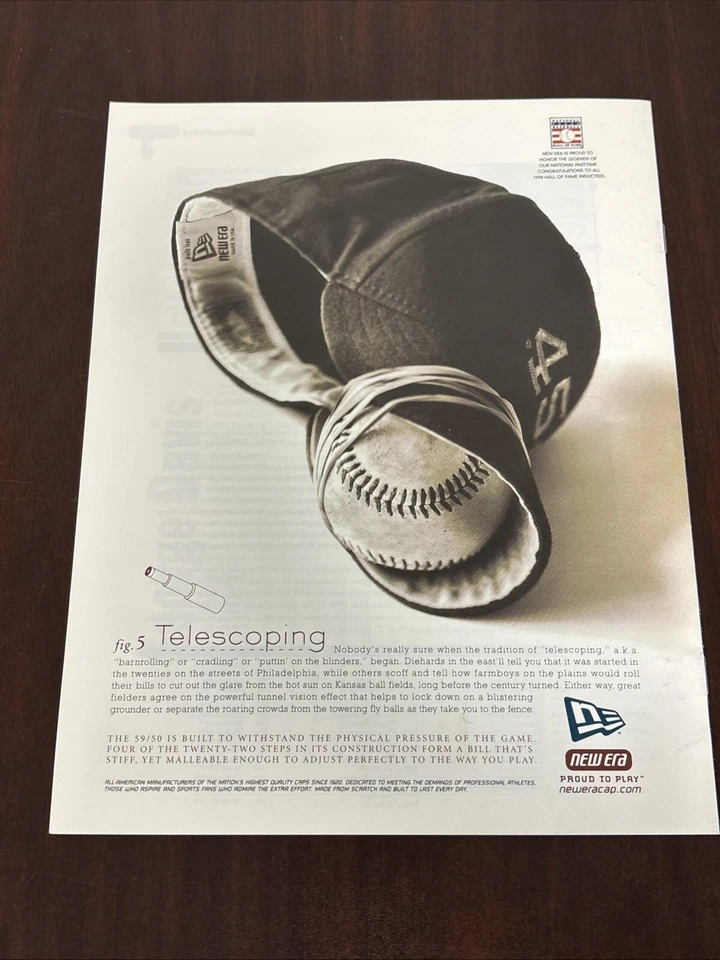 1998 HALL OF FAME ANNUAL PROGRAM 7/26/98 SUTTON DOBY MAC PHAIL ROGAN DAVIS - Image 2 of 2