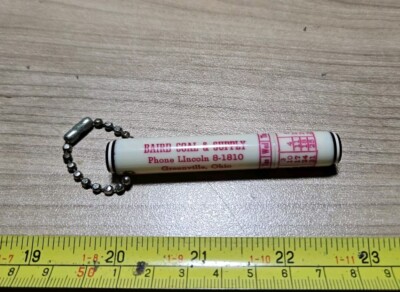 Vintage Baird Coal & Supply Greenville Ohio Advertising Keychain 