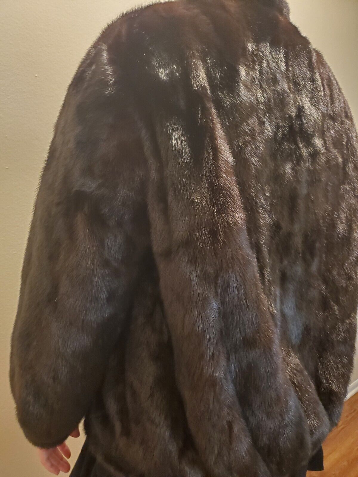 Vintage Jos  Robitaille Mink Fur Coat/Jacket Size… - image 5
