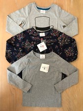 New Hanna Andersson Girls Tops Lot of 3 Long Sleeve Size 120 US 6-7 