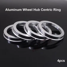 4pcs 67.1 mm to 60.1 mm Hub Centric Rings Wheel Spigot Spacer Centre Bore Rings