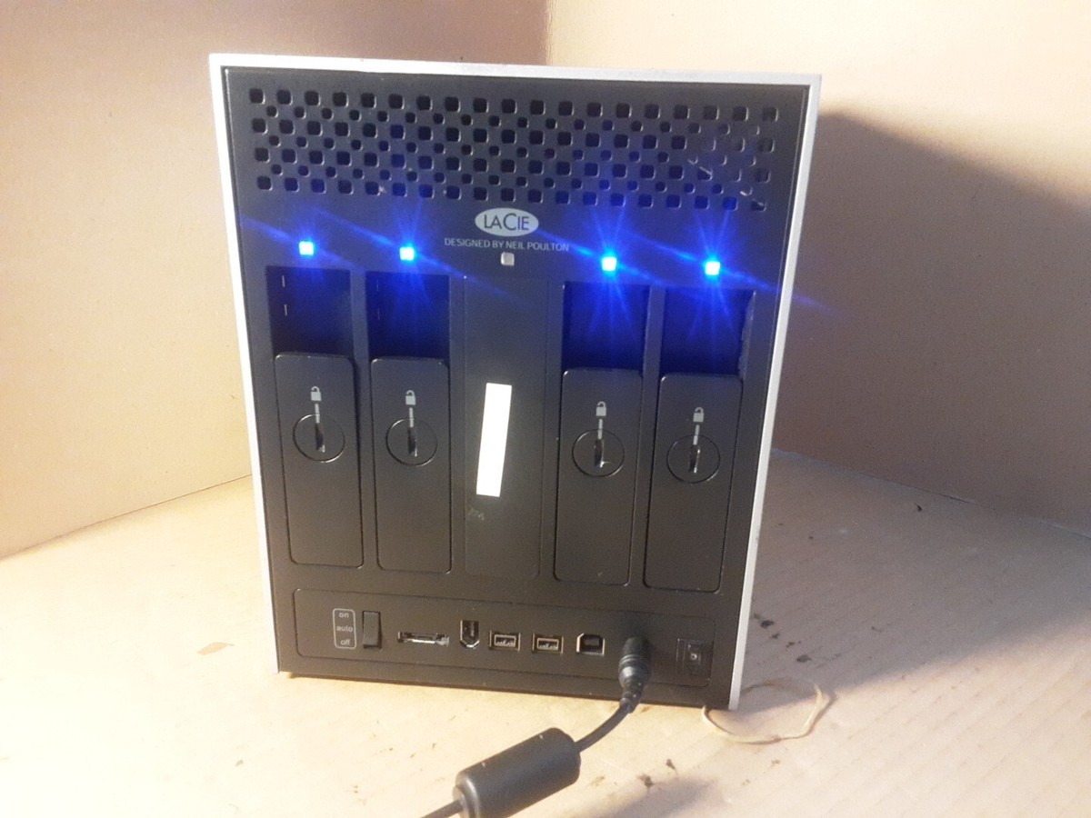 LaCie 4big Quadra 外付けHDD 本体6TB LaCie 4big Quadra eSata USB Firewire 800 /400 RAID 5, 0, 1, 10 4