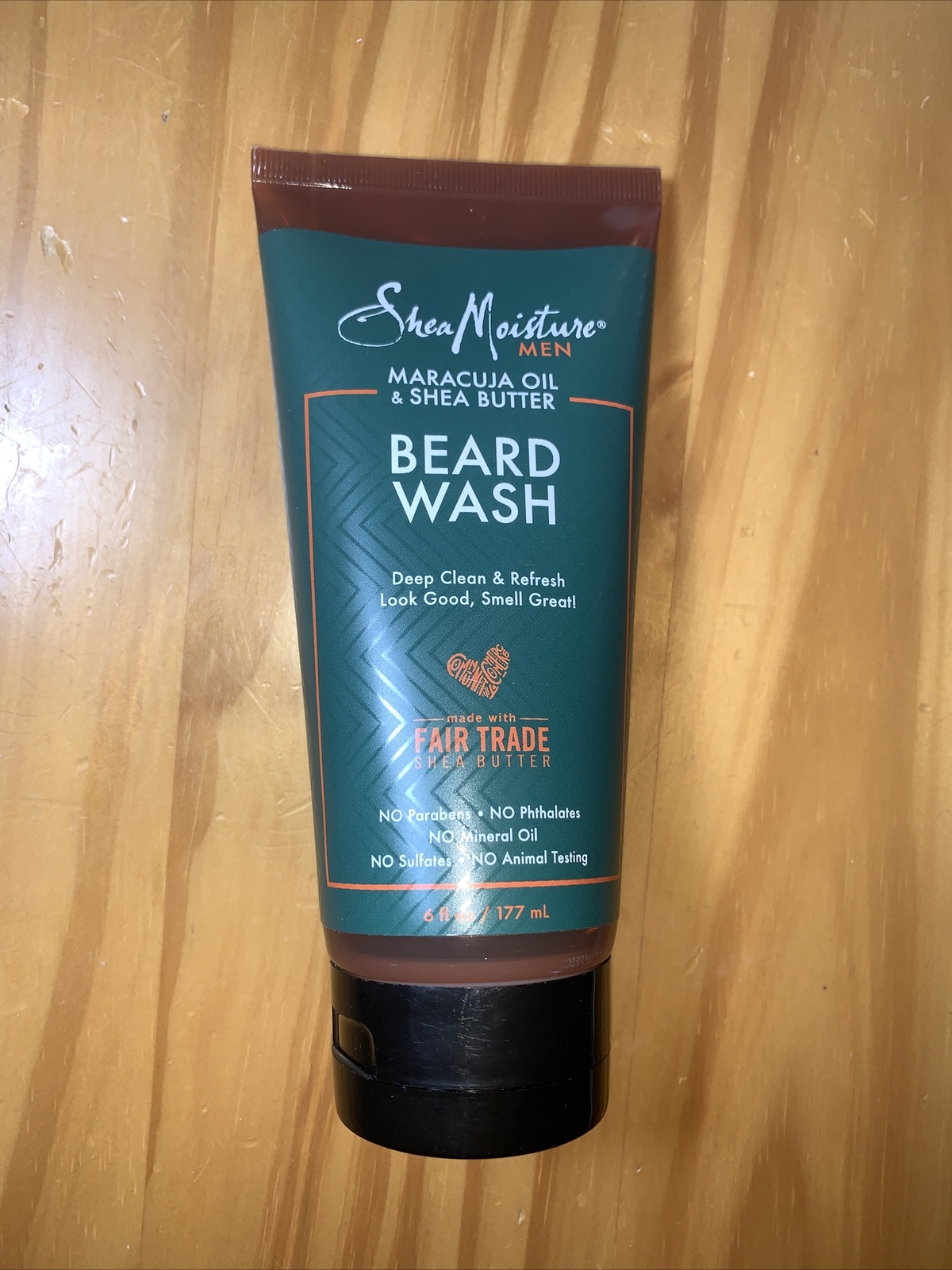 shea moisture mens beard wash