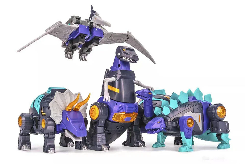 In Stock DX9 War in Pocket Dinobot Set X18~X22 Bumper Quaker Skyer Thorner Rager - Image 2 of 4