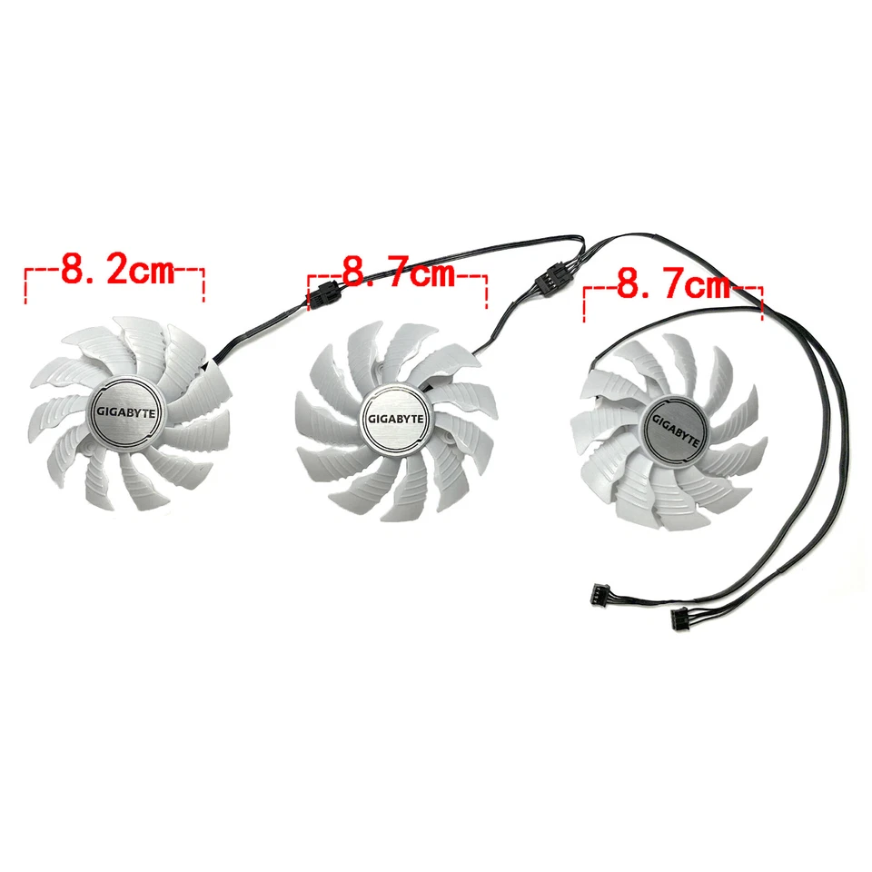 Graphic Card Cooling Fan for for GIGABYTE RTX3070ti 3080 3080ti 3090 VISION - Image 4 of 4
