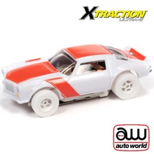 NEW Auto World Xtraction Flamethrower R33 1970 Chevrolet Camaro iWheels HO Slot