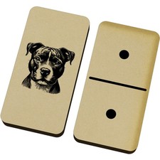 'Staffordshire Terrier' Domino Set & Box (DM00045201)