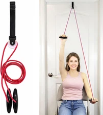Shoulder Pulley for Physical Therapy with Exercise Guide - Improves Shoulder ...