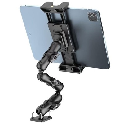 Soporte De Tablet Para Camion Con Base De Taladro Y Brazo De 3 Etapas
