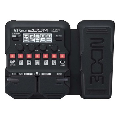 Zoom G1X Four Guitar Effects Processor with Built-In Expression Pedal