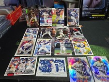 Freddie Freeman 15 Card Lot Topps Chrome Sepia Refractor Stadium Club Dodgers 