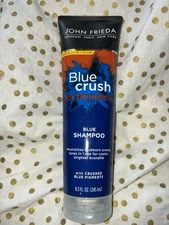 John Frieda Blue Crush For Brunettes Blue Shampoo 8.3 Fl. Oz. New