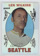 1996 Topps Stadium Club Finest Reprints Refractor Lenny Wilkens Len #49 HOF 0s4a