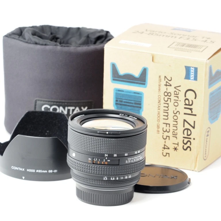 Contax ZEISS Vario-Sonnar T* Camera Lenses f/3.5-4.5 Maximum