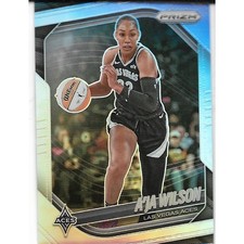 2025 Panini Prizm A'ja Wilson #76 Silver