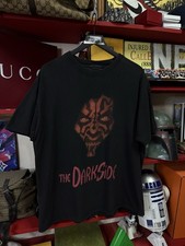 Vintage 90  s Darth Maul T-Shirt Vtg Star Wars Movie Tee Size XLarge