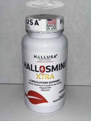 Hallosmine Ultra Diosmin | Leg circulation support & Veins supplements | 60 ct