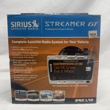 Sirius Satellite Radio Streamer GT Professional Driver's Series NEW IN BOX