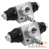2X Radbremszylinder Ø17,46 Hinten FÜR Audi 50 80 90 B1 B2 B4 Coupe A2 8Z