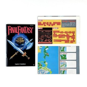 Final Fantasy NES Nintendo CIB Box Manual Map Complete Tested North America RPG