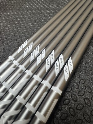 Set Of 7 Project X Denali Frost Silver 70g 6.0 Stiff Flex Iron