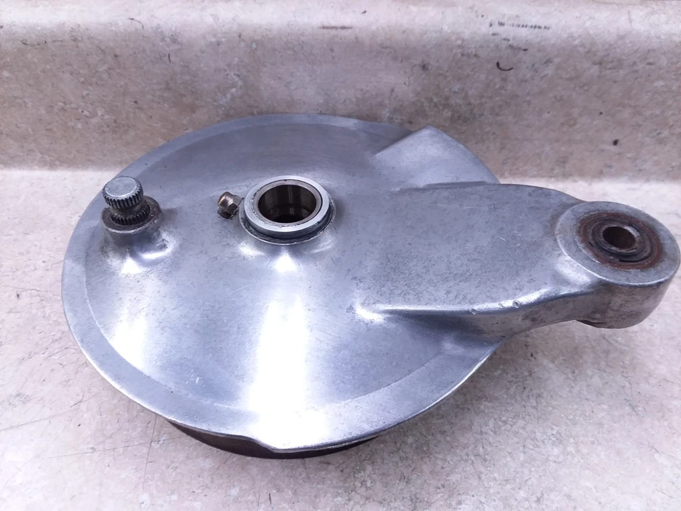 Yamaha 360 Enduro RT2 RT3 Rear Wheel Brake Plate 1972-73 RT1 DT1 DT2 DT3 ANX-C40 - Image 3 of 4