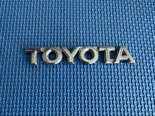 TOYOTA One Used Genuine Logo Emblem Decal OEM