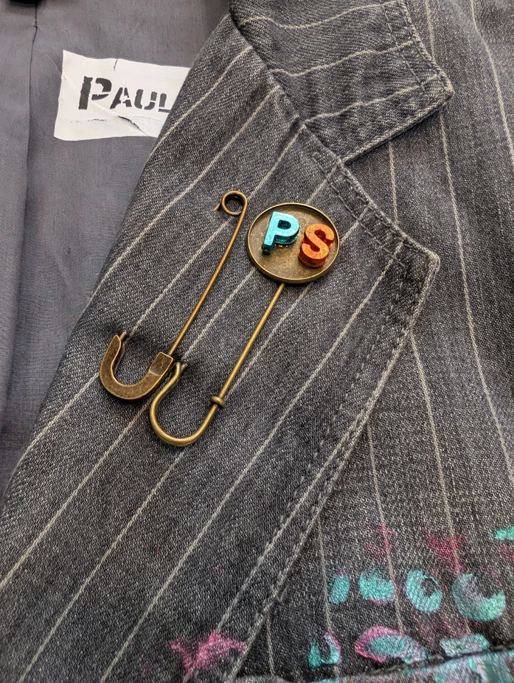 Paul McNeil Customised PAUL SMITH Jacket Size 44 / XL Condition STUNNING UNIQUE - Image 4 of 4