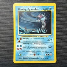 Shining Gyarados 65/64 Neo Revelation 2002 English Vintage Pokémon Holo LP