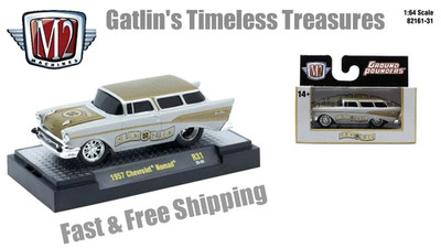 1957 Chevy Nomad M2 Machines Ground Pounders R31 Limited Edition 7,000