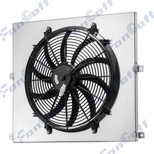 Aluminum Shroud Electric Fan For 1953-1956 Ford F100 F250 F350 Truck L6 V8 1955- Aluminum Shroud Electric Fan For 1953-1956 Ford F100 F250 F350 Truck L6 V8 1955-