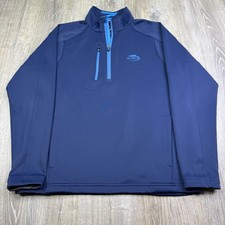 Zero Restriction Mens Blue Tour Series Golf Pullover Jacket US Open Size M