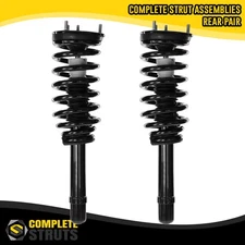 Rear Pair Complete Strut & Coil Spring Assemblies for 2004-2006 Kia Amanti